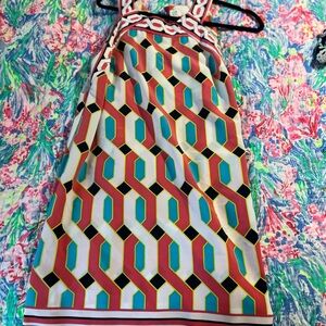 Crown & Ivy Multicolor Geometric Dress